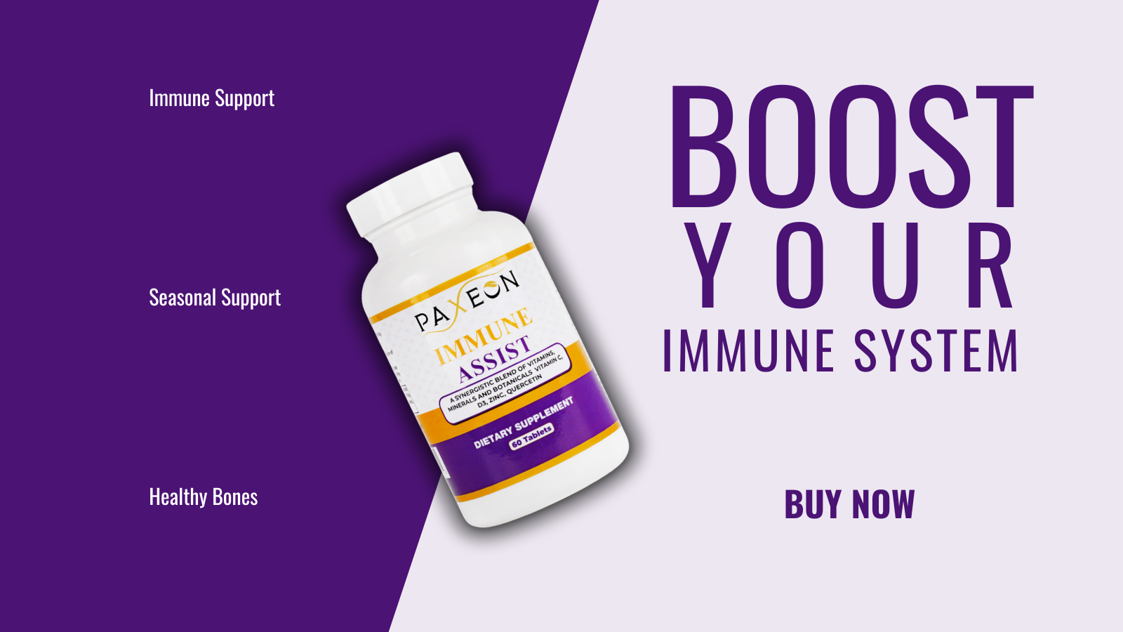 Paxeon Immune Support Supplements