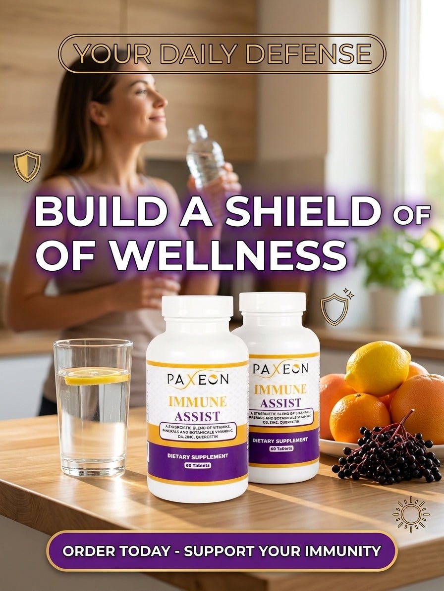 PAXEON IMMUNE ASSIST - (3) Bottles - 15% discount - Paxeon